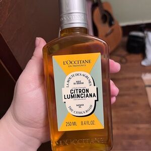 L'OCCITANE Citron Luminicana Body Wash - Yellow and White